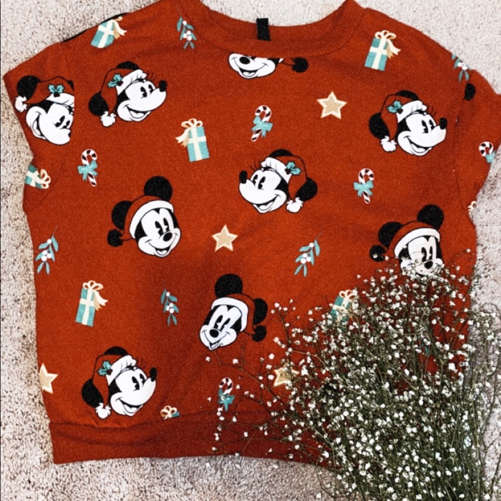 mouse holiday sweatshirt